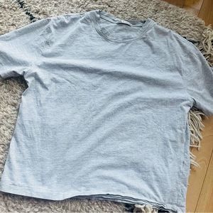 ZARA slouchy grey t-shirt